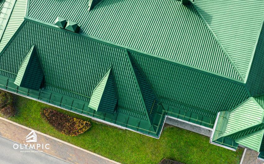 Tôn Olympic có mẫu mã đa dạng và bền đẹp theo thời gian sử dụng