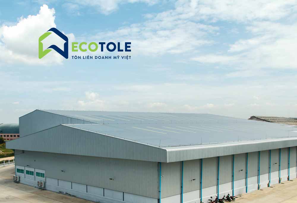 Công trình sử dụng tôn Ecotole