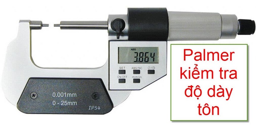 Cách kiểm tra độ dày tôn Olympic