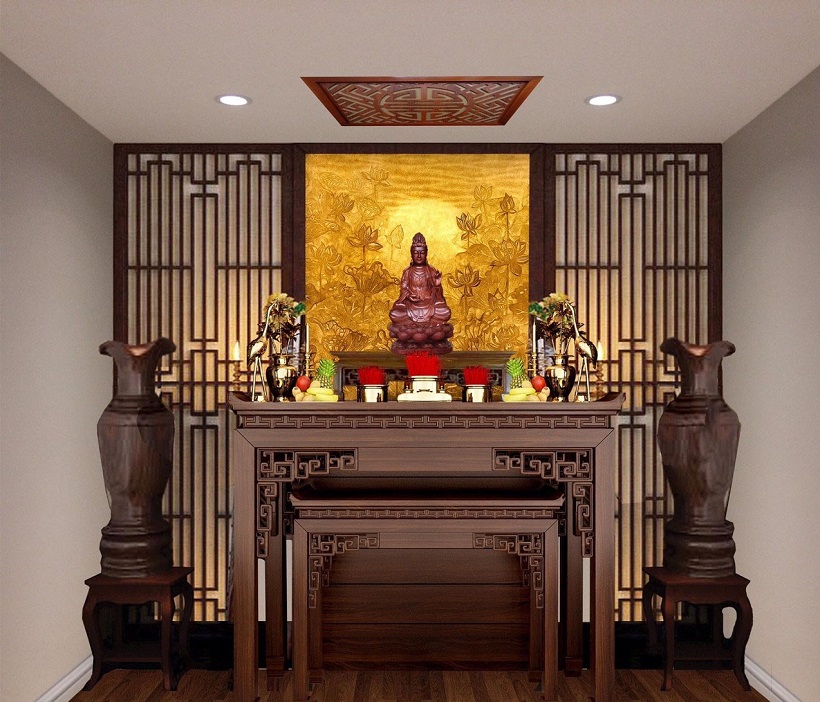 Bàn thờ cần đặt ở nơi yên tĩnh