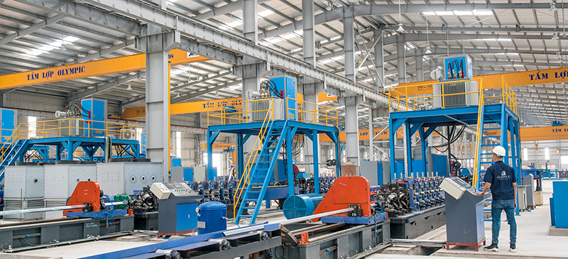 Nhà máy sản xuất tôn thép Mỹ Việt