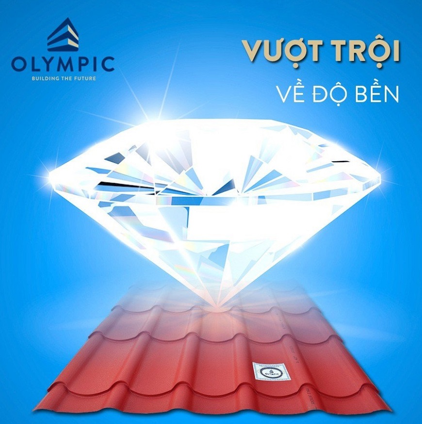 Tôn cách nhiệt Olympic, vượt trội về độ bền - khẳng định chất lượng khác biệt