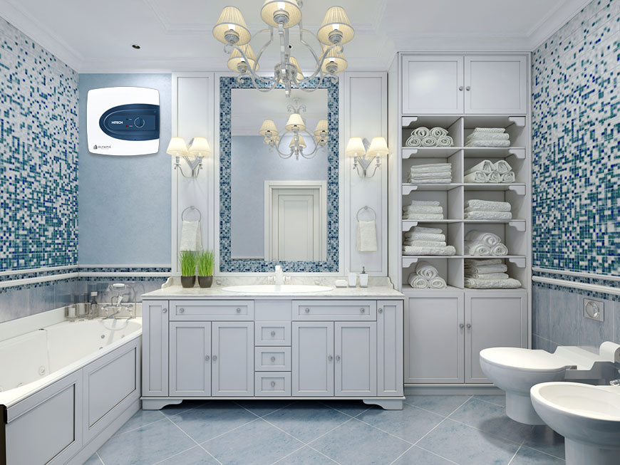 Bình nóng lạnh Olympic Hitech 15 lít vuông - công nghệ sản xuất hàng đầu châu Âu