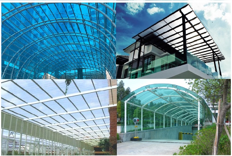 Tấm nhựa lấy sáng ngày càng được ứng dụng rộng rãi trong hầu hết các công trình kiến trúc hiện đại