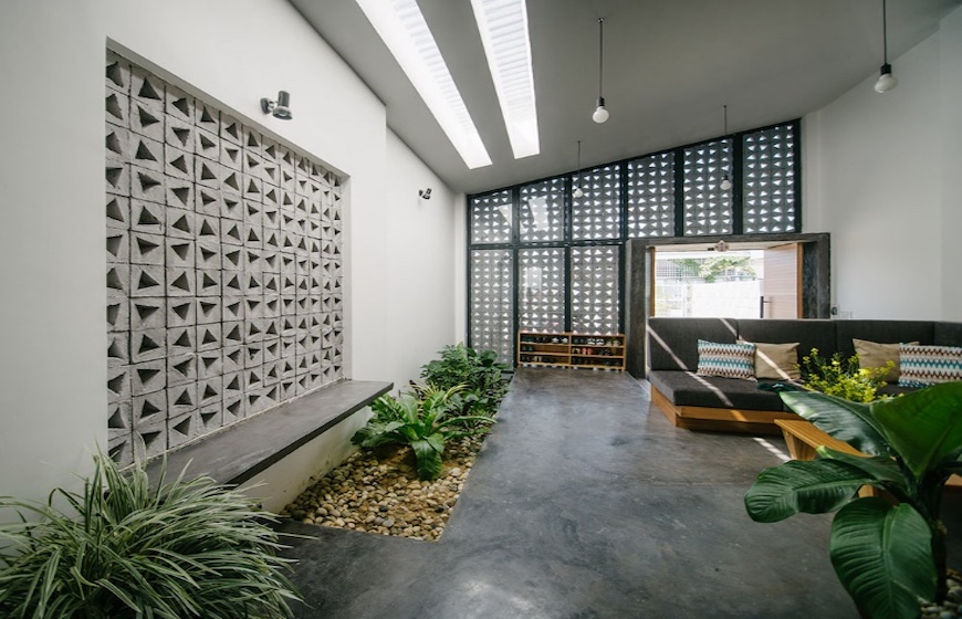 Sử dụng gạch bông kiến tạo vẻ đẹp độc đáo cho công trình