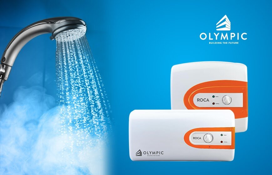 Bình nóng lạnh Olympic Roca với ưu điểm đun nóng nước siêu nhanh