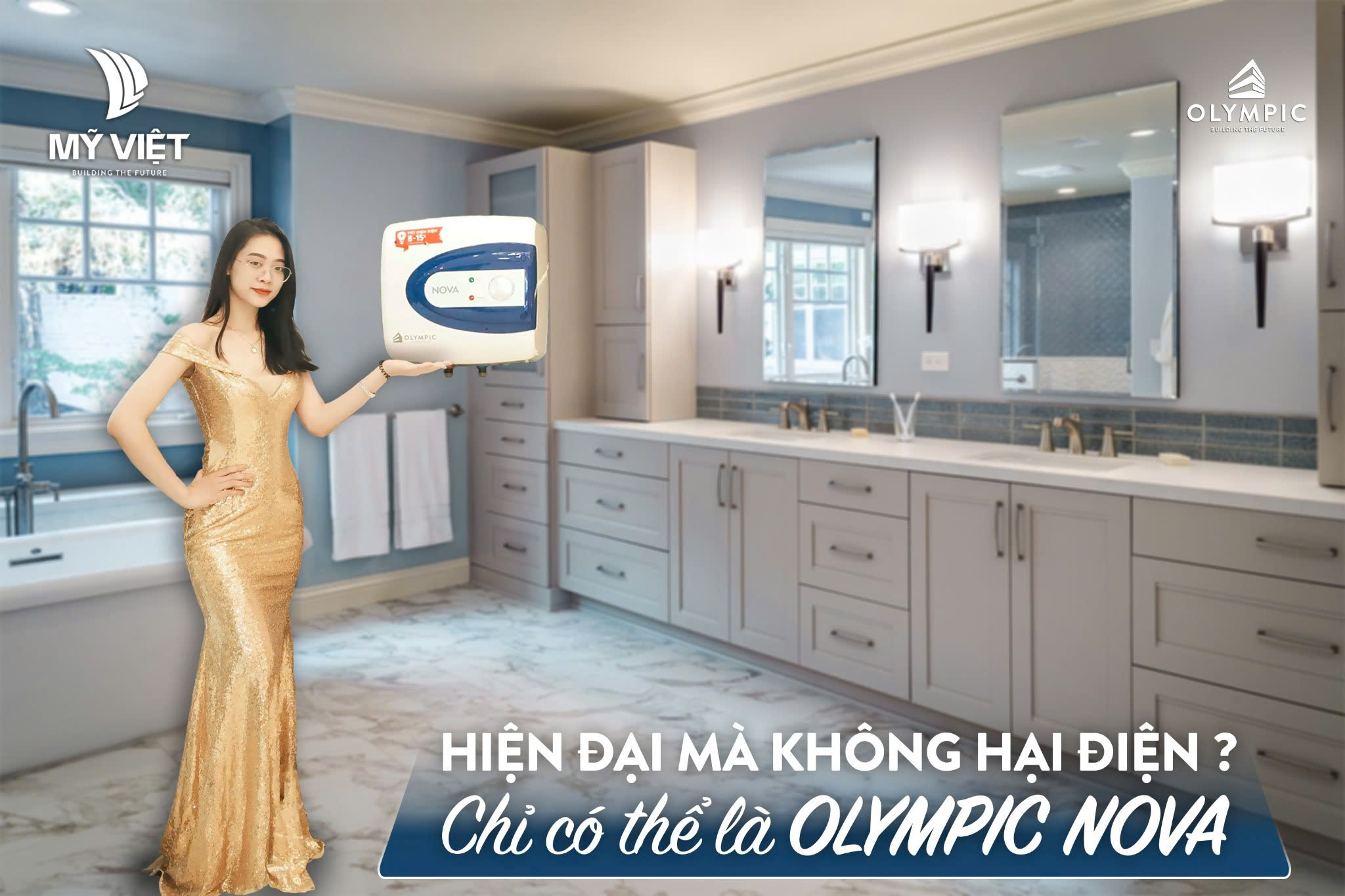 Bình nóng lạnh Olympic Nova – Giải pháp nước nóng hiệu quả với chi phí hợp lý