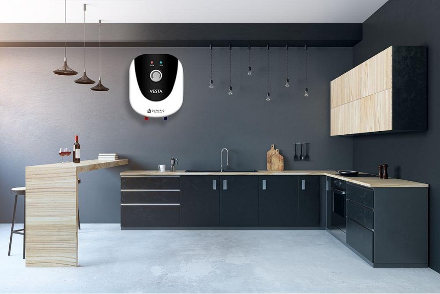 Bình nóng lạnh mini Olympic Vesta chuyên dùng cho nhà bếp với thiết kế nhỏ gọn nhưng tiện ích