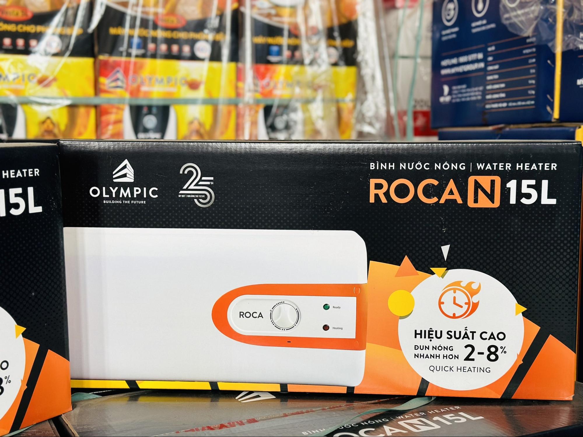 Olympic Roca với khả năng làm nóng nhanh chóng