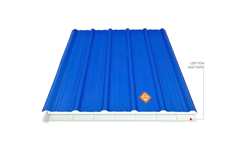 Tôn chống cháy Vitek 6 sóng vuông