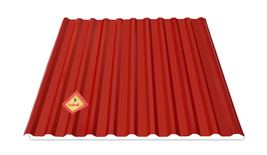 Tôn Vitek cách nhiệt phiên bản 11 sóng vuông