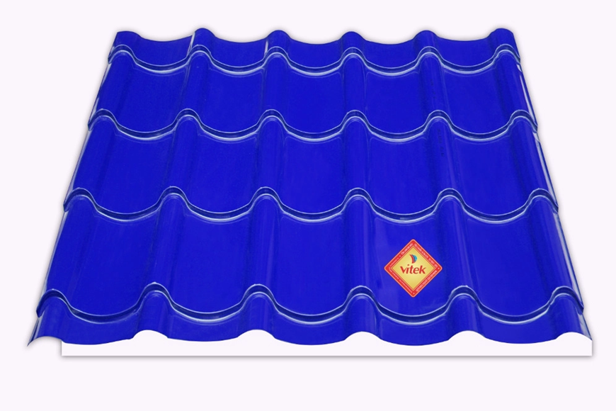 Thương hiệu tấm lợp Vitek sở hữu mẫu sóng ngói với 3 phiên bản từ tôn lạnh, tôn cách nhiệt tới tôn chống cháy