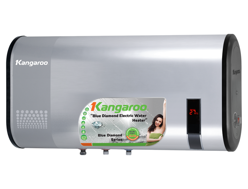 Bình nước nóng Kangaroo được trang bị các linh kiện hiện đại