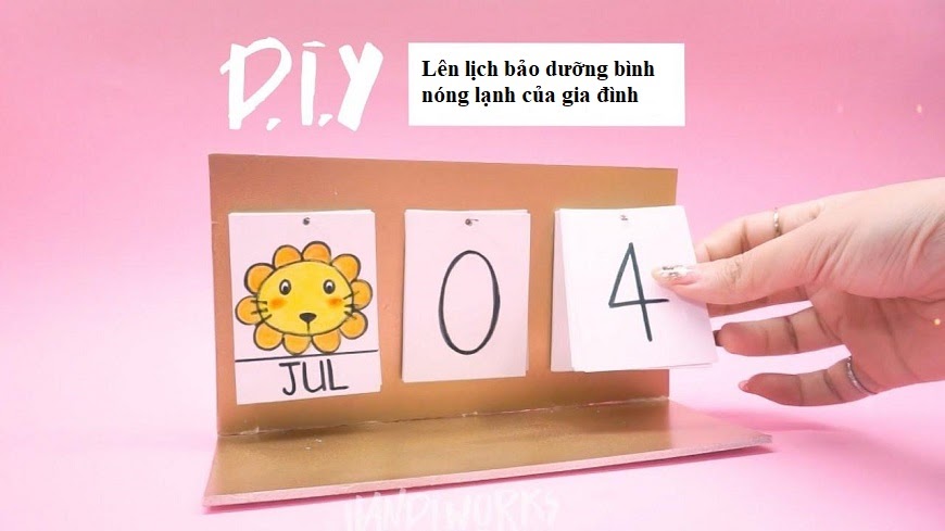 Bảo dưỡng định kỳ hằng năm đối với bình nóng lạnh