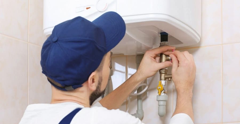 Lắp lại thiết bị bình nóng lạnh theo đầy đủ các bước