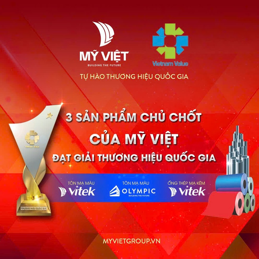 Ống thép mạ kẽm Vitek - Thương hiệu quốc gia 2024