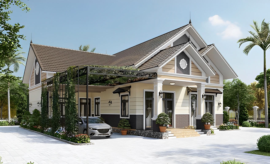 Lựa chọn màu sơn phong thủy tạo nên nét đẹp ngoại thất ấn tượng