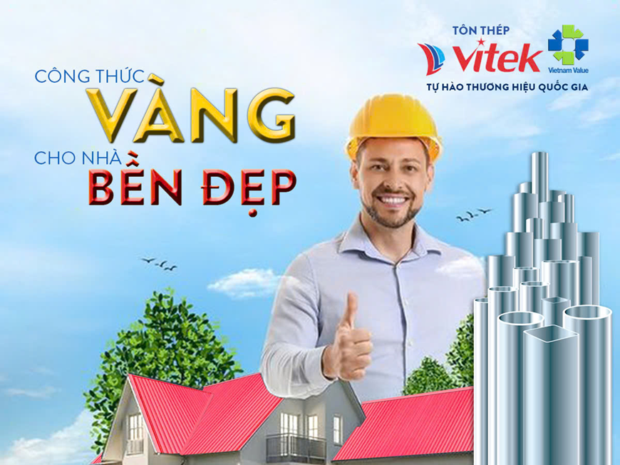 Nhấc máy liên hệ nhà sản xuất tôn Vitek, nhận ngay sản phẩm chính hãng về tay với giá thành tốt nhất