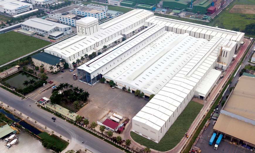 Nhà máy Mỹ Việt chuyên cung cấp tôn Olympic chất lượng cao