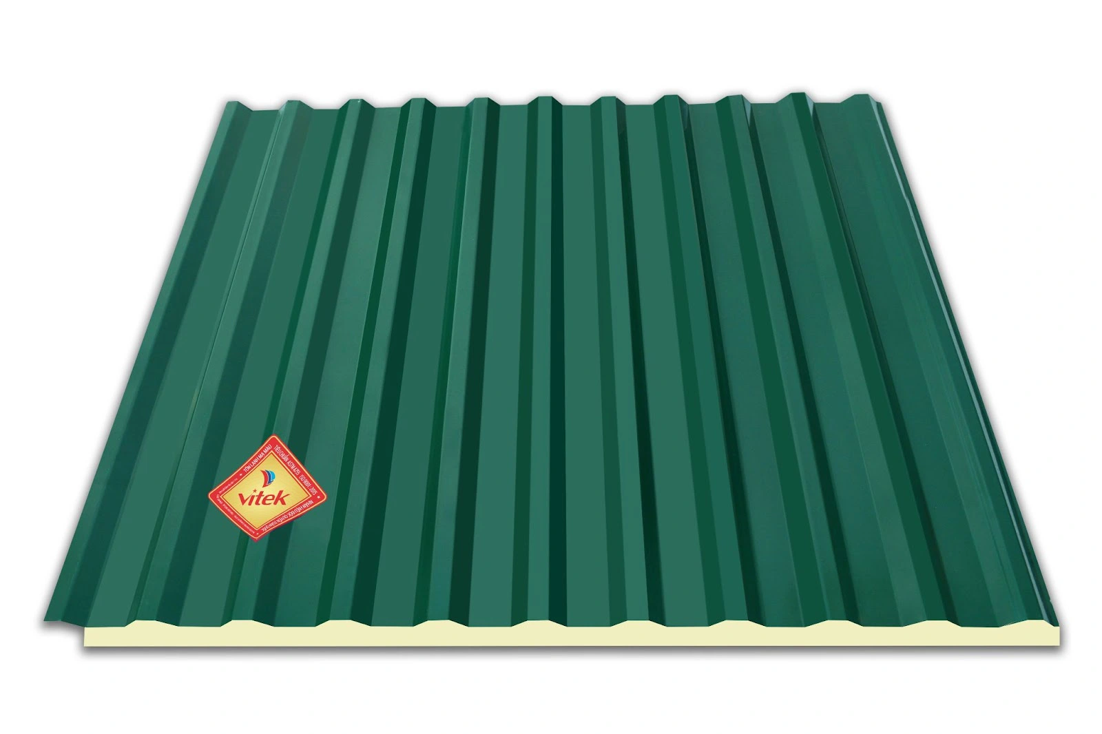 Tôn cách nhiệt Vitek được thiết kế từ vật liệu cao cấp