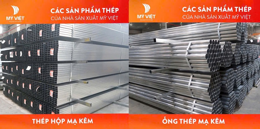 Các sản phẩm ống thép mạ kẽm Vitek phân phối tại Bắc Giang