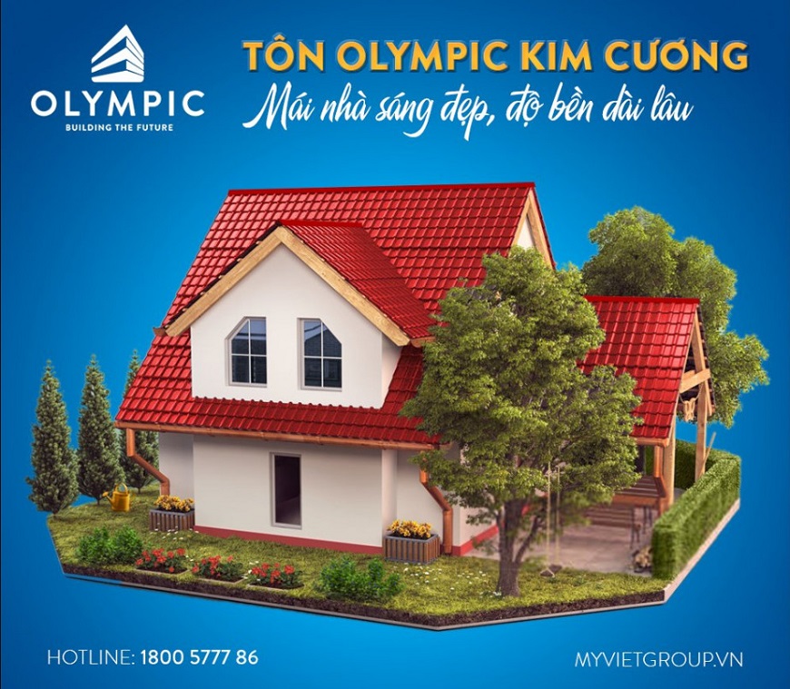 Tôn Olympic sự kết hợp hoàn hảo giữa hoàn mỹ và bền vững
