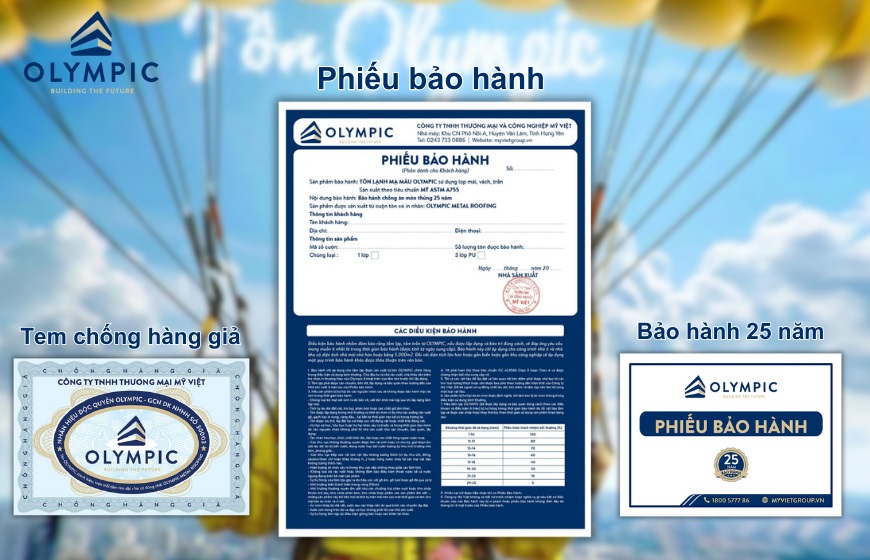 Quý khách an tâm mua sắm vì chế độ bảo hành 25 năm “chống ăn mòn thủng” là một sự cam kết cho độ bền