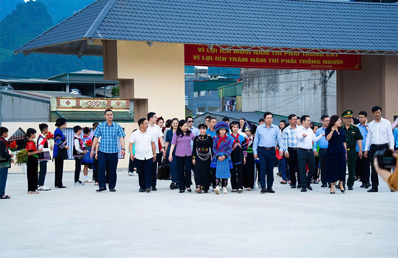 Dự án Trường phổ thông nội trú Tiểu học và Trung học cơ sở Mường Khương-Lào Cai