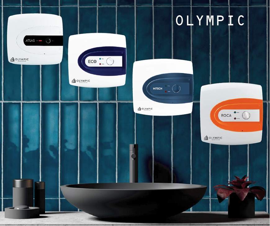 Bình nóng lạnh Olympic 30l vuông