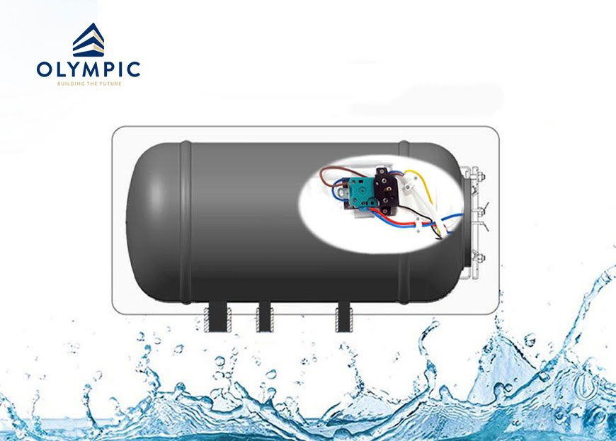 Cấu tạo cao cấp của bình nóng lạnh Olympic