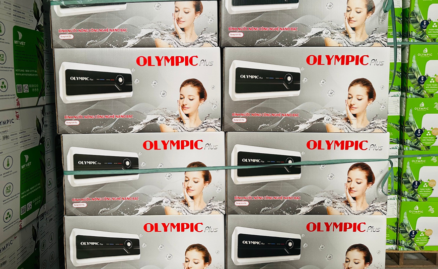 Bình nóng lạnh Olympic Plus hiện là một trong những dòng bình cao cấp nhất thị trường hiện nay