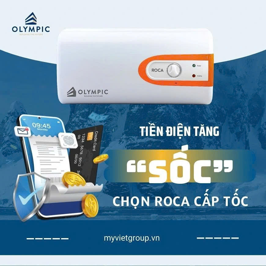 Bình nóng lạnh Olympic Roca 20 lít ngang là lựa chọn lý tưởng cho những ai tìm kiếm một sản phẩm nước nóng an toàn, tiết kiệm và hiệu quả