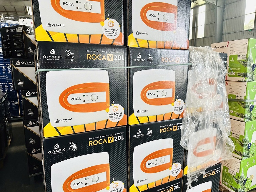 Đặt mua bình nước nóng Olympic từ các đại lý chính thức nhằm đảm bảo chất lượng thành phẩm, quyền lợi khi mua hàng và nhận được các dịch vụ hậu mãi ưu ái