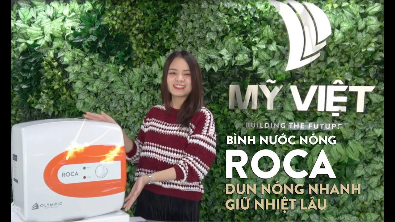 Olympic Roca - giải pháp bình nước nóng nhanh chóng tiện lợi an toàn và tiết kiệm chi phí cho mọi gia đình