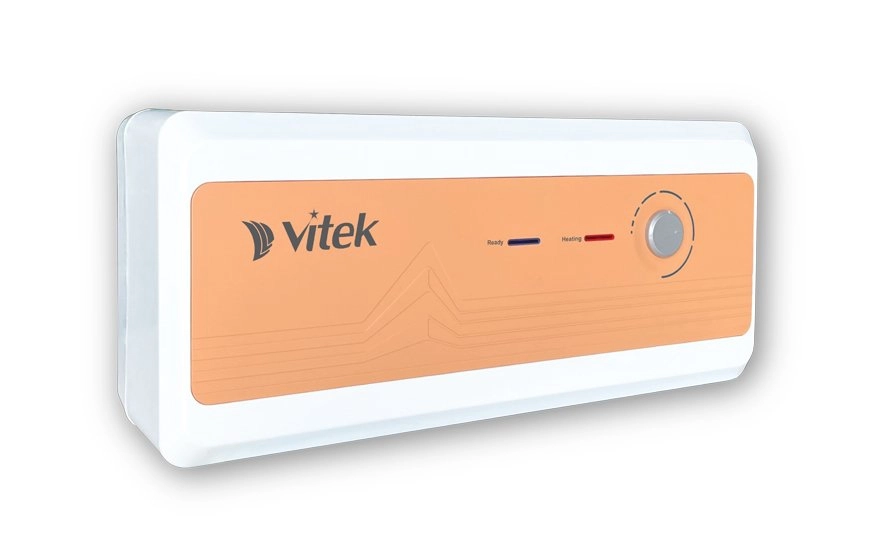 Bình nóng lạnh Olympic Vitek nổi bật với thiết kế hiện đại cùng màu sắc trang nhã