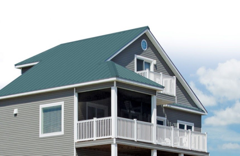 Tôn Olympic xanh rêu có gam màu rất phù hợp phong thủy với người mệnh Hỏa