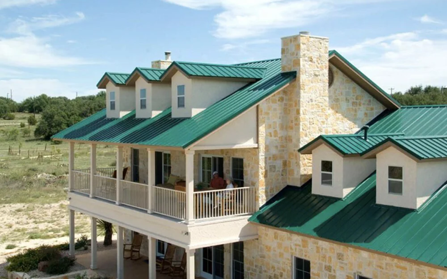 Sắc xanh giúp tăng vượng khí và tạo kết cấu phong thủy tốt cho gia chủ mệnh Mộc