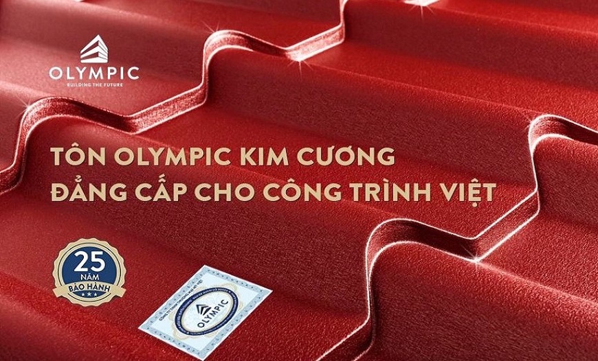 Màu đỏ sang trọng bắt mắt cùng nước sơn óng ánh lung linh làm gia tăng giá trị thẩm mỹ cho công trình khi sử dụng.
