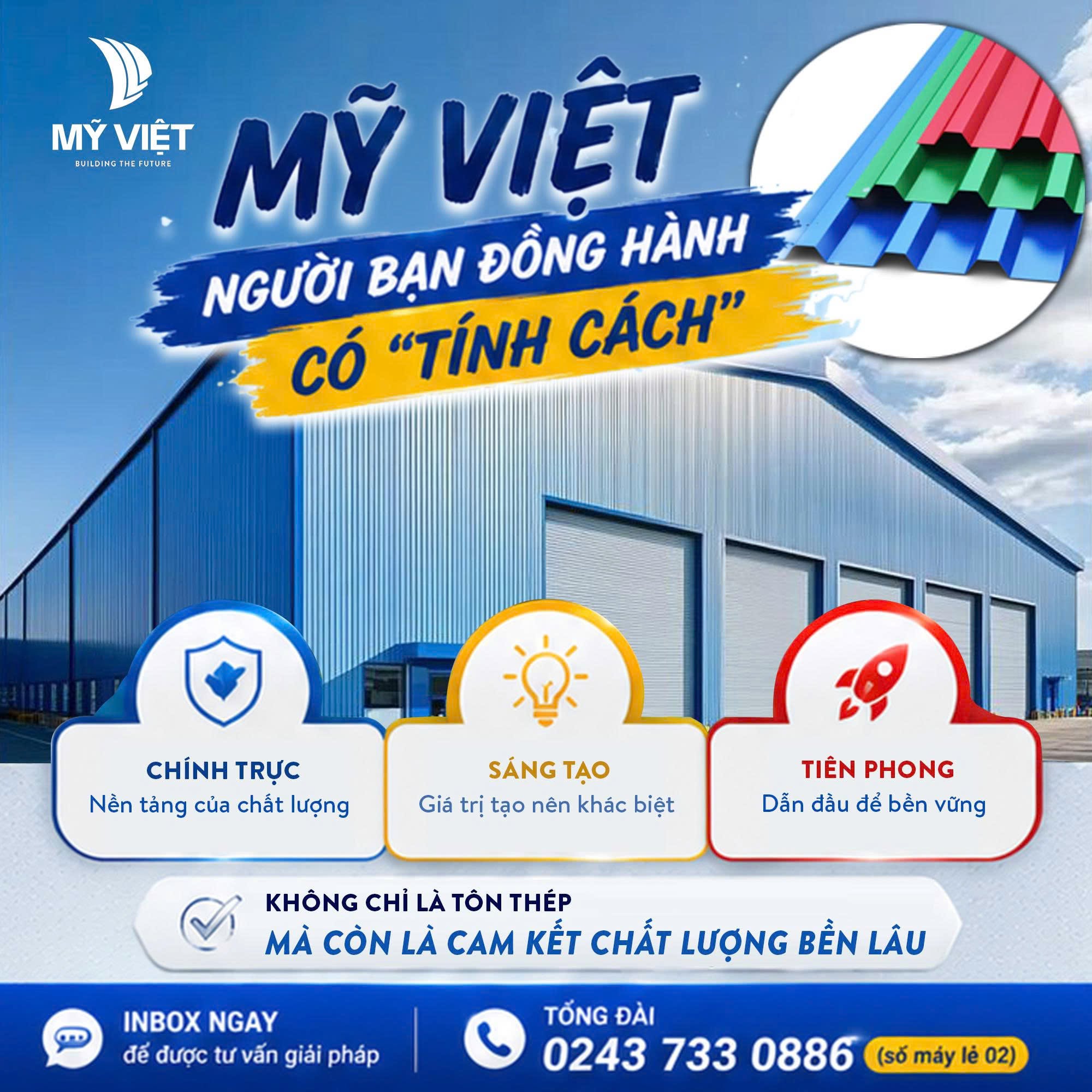 Tin chọn Tôn lạnh Olympic là chọn vật tư tạo nên công trình bền vững