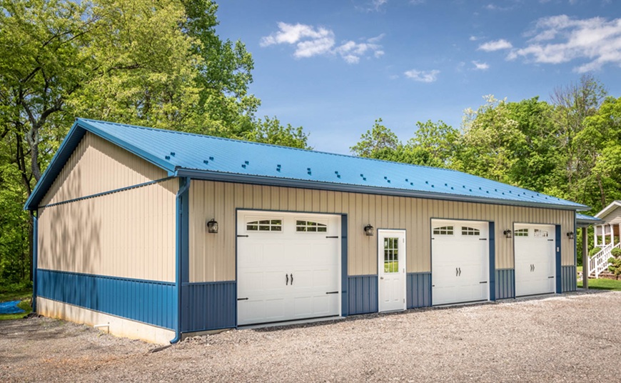 Gam màu như xanh dương, trắng sữa và ghi xám mang lại tài lộc cho gia chủ mệnh Thủy