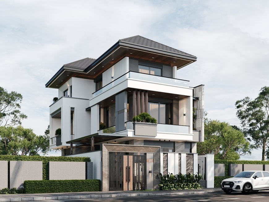 Cần phối hợp màu mái Vitek với tổng thể công trình để mang lại hiệu quả thẩm mỹ cao nhất