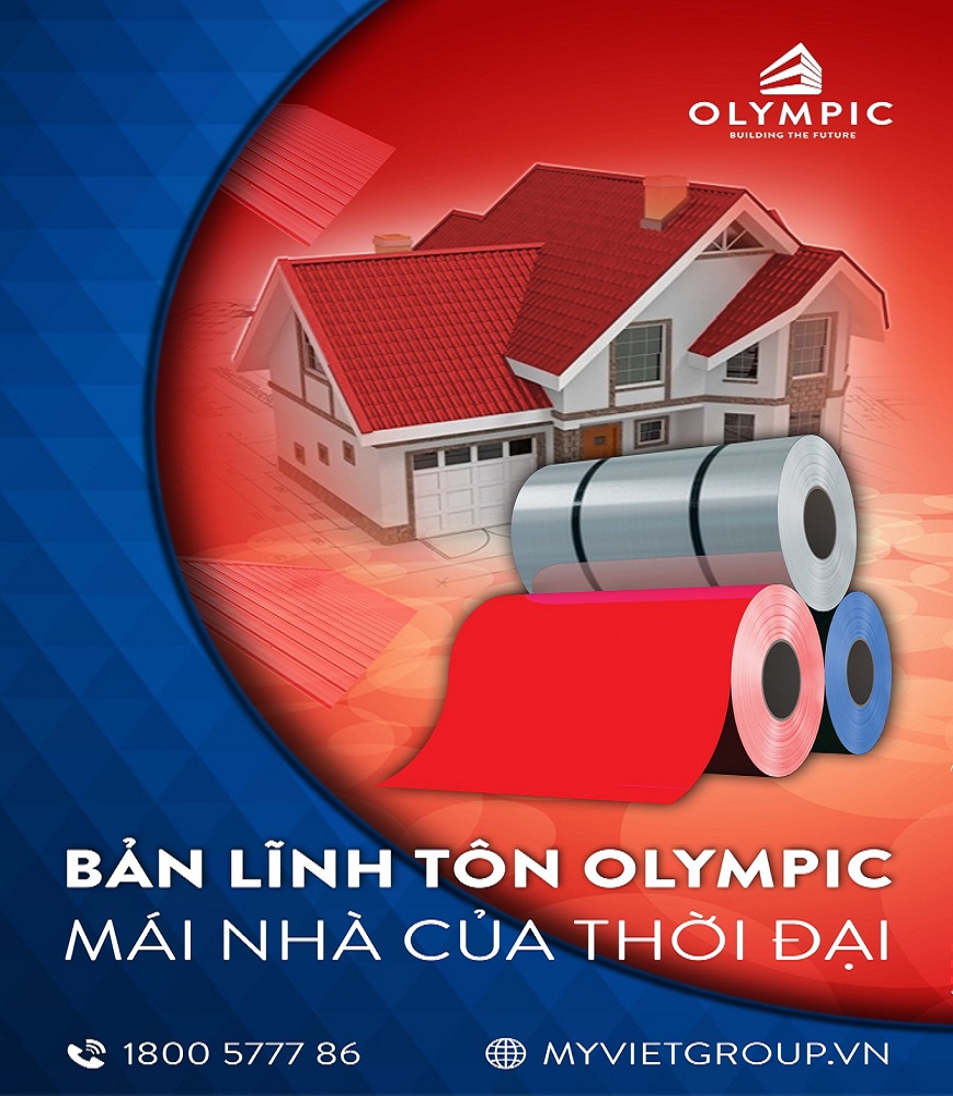 Tôn mạ màu Olympic uy tín tại Mỹ Việt