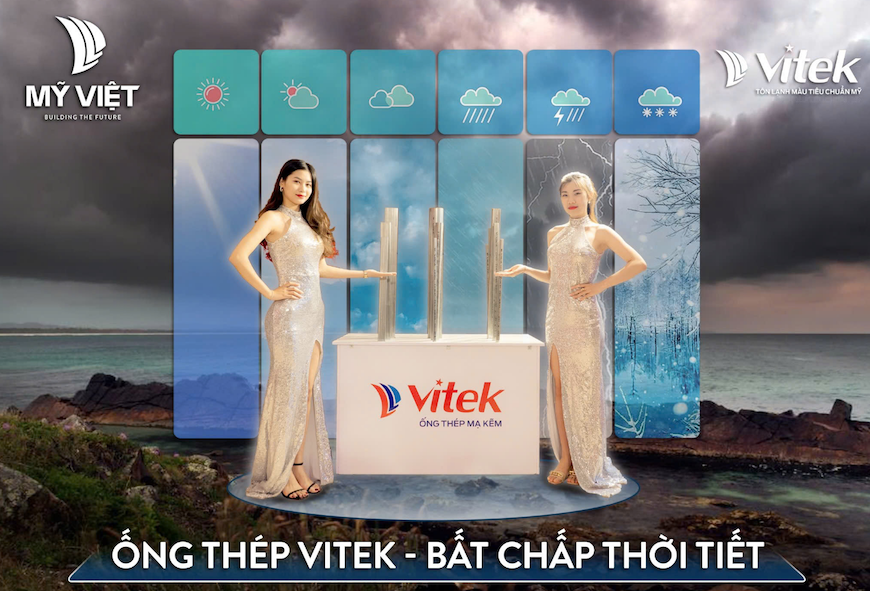 Ống thép mạ kẽm Vitek đạt tiêu chuẩn Hoa Kỳ