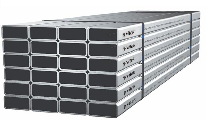 Thép hộp Vitek được sản xuất trên dây chuyền hiện đại