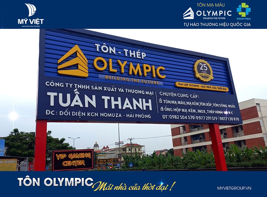Với hơn 3000 đại lý tôn thép trên toàn quốc giúp khách hàng có thể đặt mua tôn lợp Olympic Plus cách nhanh chóng và thuận tiện