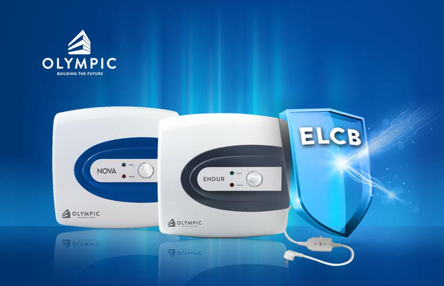 Bình nóng lạnh Olympic được trang bị hệ thống ELCB
