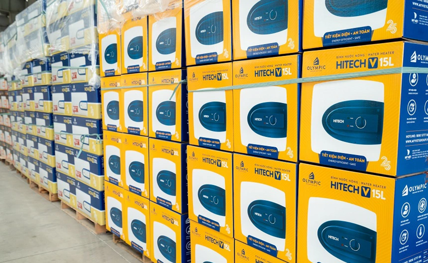 Bình nước nóng Olympic Hitech giá tốt trên thị trường - dòng sản phẩm thuộc thương hiệu Olympic
