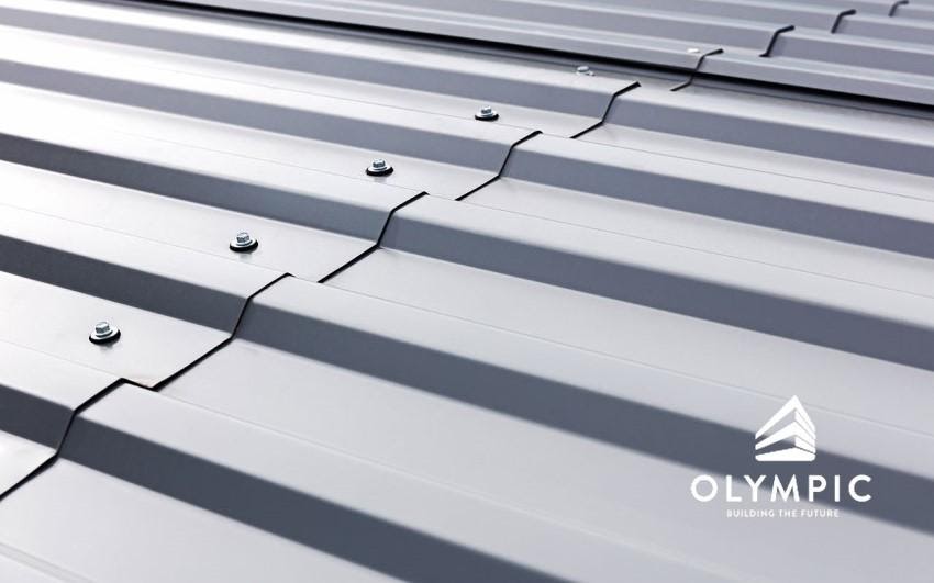 Tôn Olympic 1 lớp với sóng vuông hiện đại