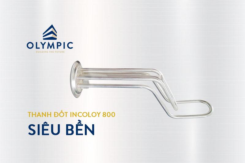 Thanh đốt cao cấp giúp bình nóng lạnh làm nóng nhanh hơn