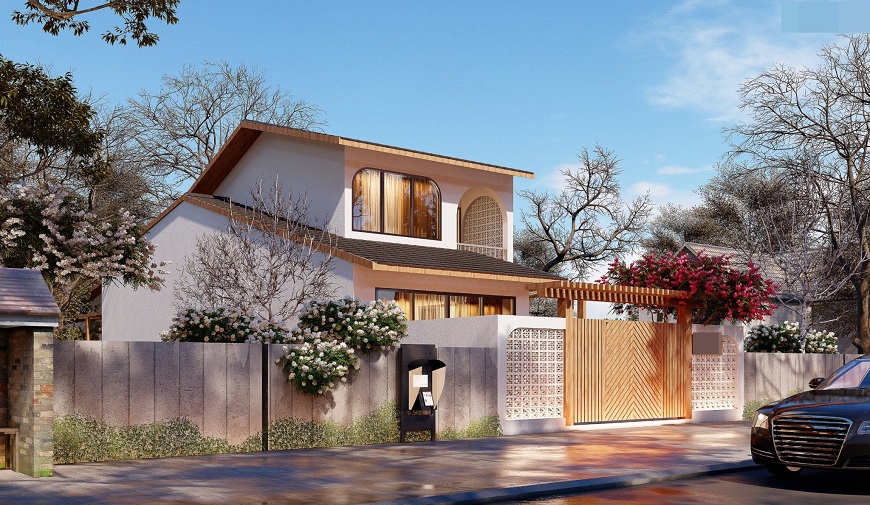 Thiết kế có gác lửng phù hợp với những gia đình nhỏ có nhu cầu mở rộng không gian sống